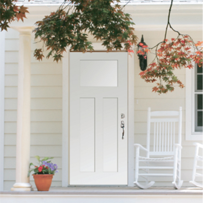 Premium Soundproof FRP Shaker Door for Interior/Exterior House & Bedroom Use