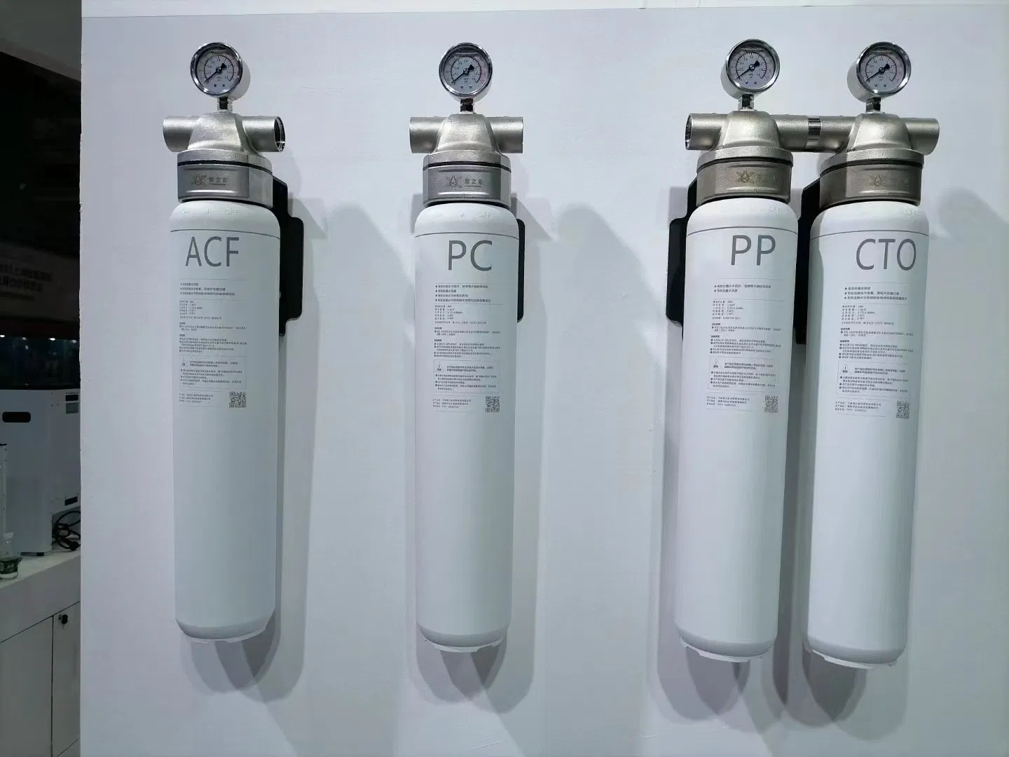 Whole House Sanitary Quick Change Replacement Water Filter System