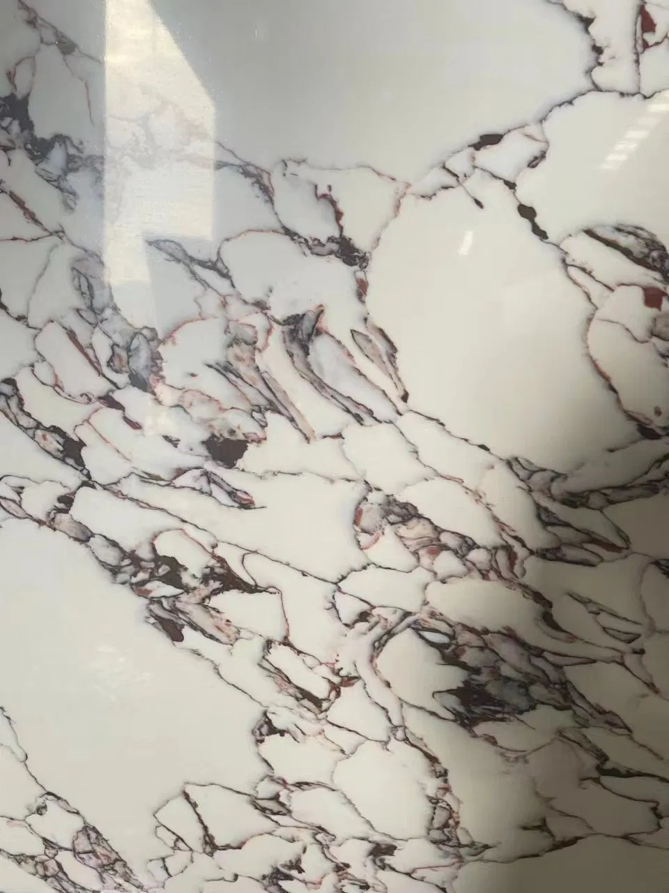 Viola Marble Veins Quartz Slab