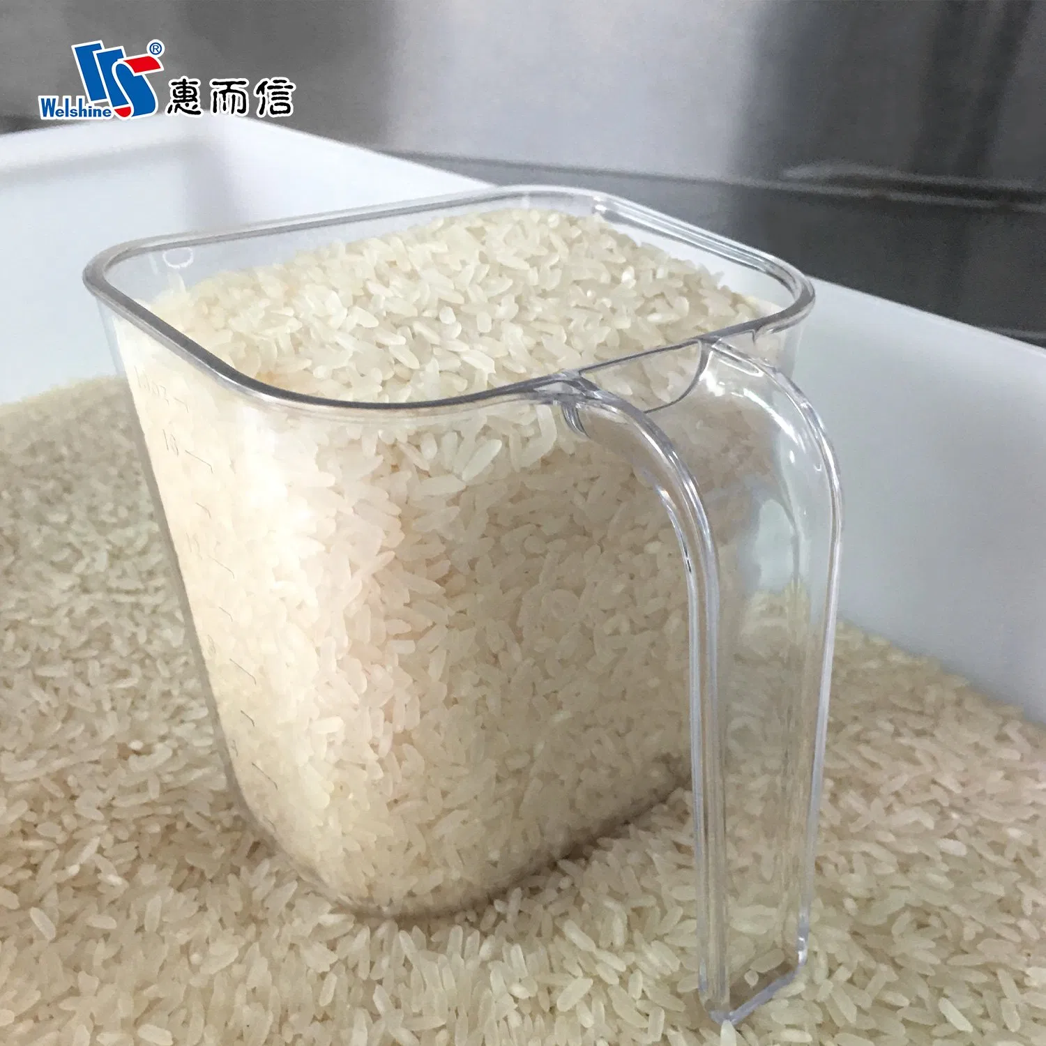 Easy Use Sloping Bottom Bucket Plastic Kitchen Accessories Food Scoop