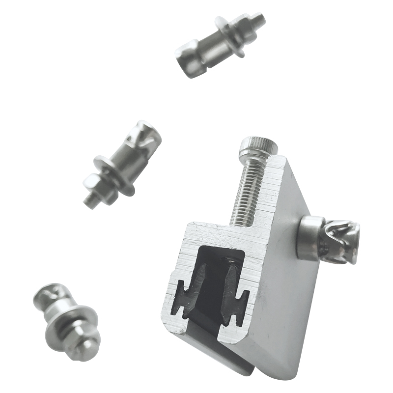 Stone Wall Lifting Extrustion Aluminium Fixing Bracket Stone Facade Angle