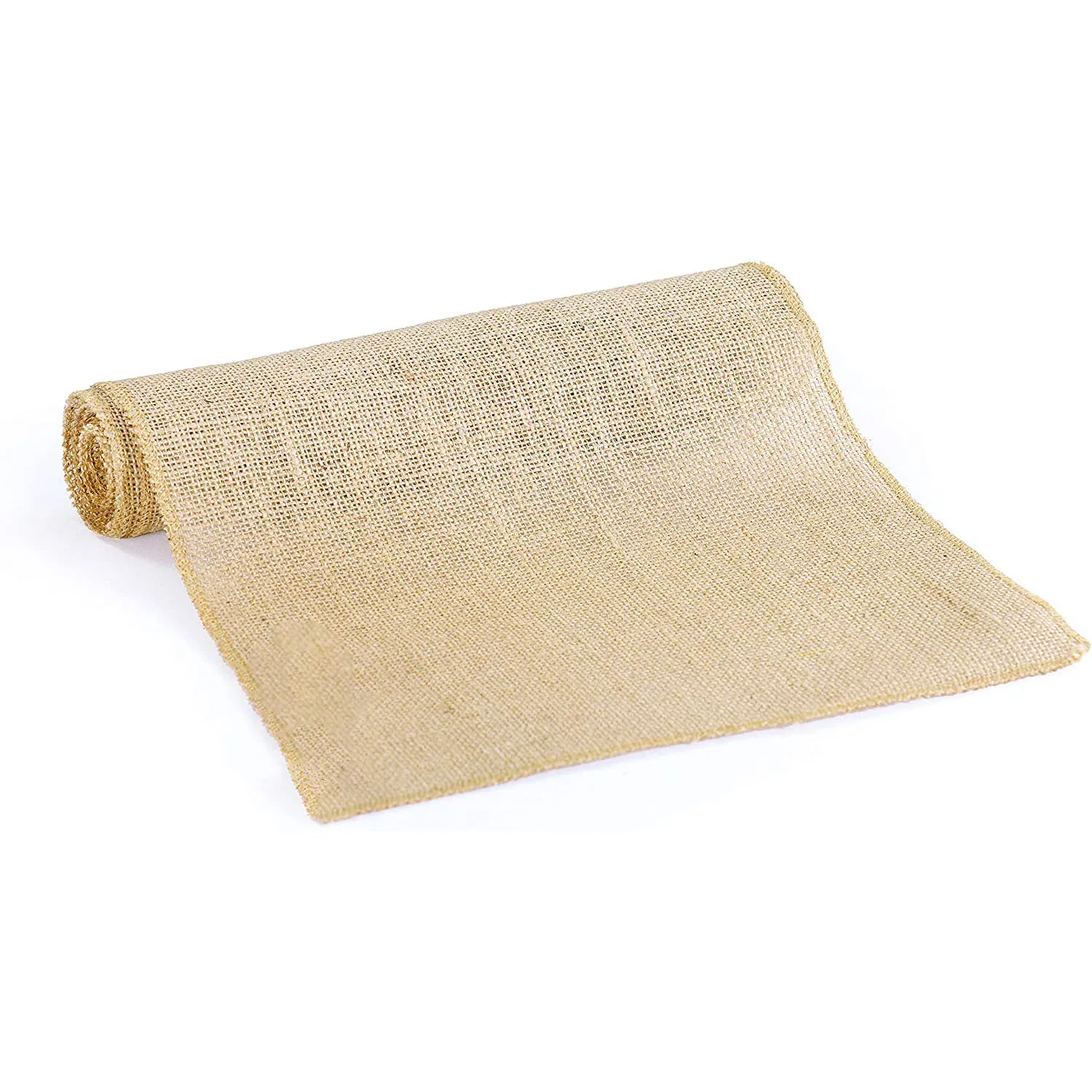 14X 108 Inch Wedding Party Natural Jute Table Runner