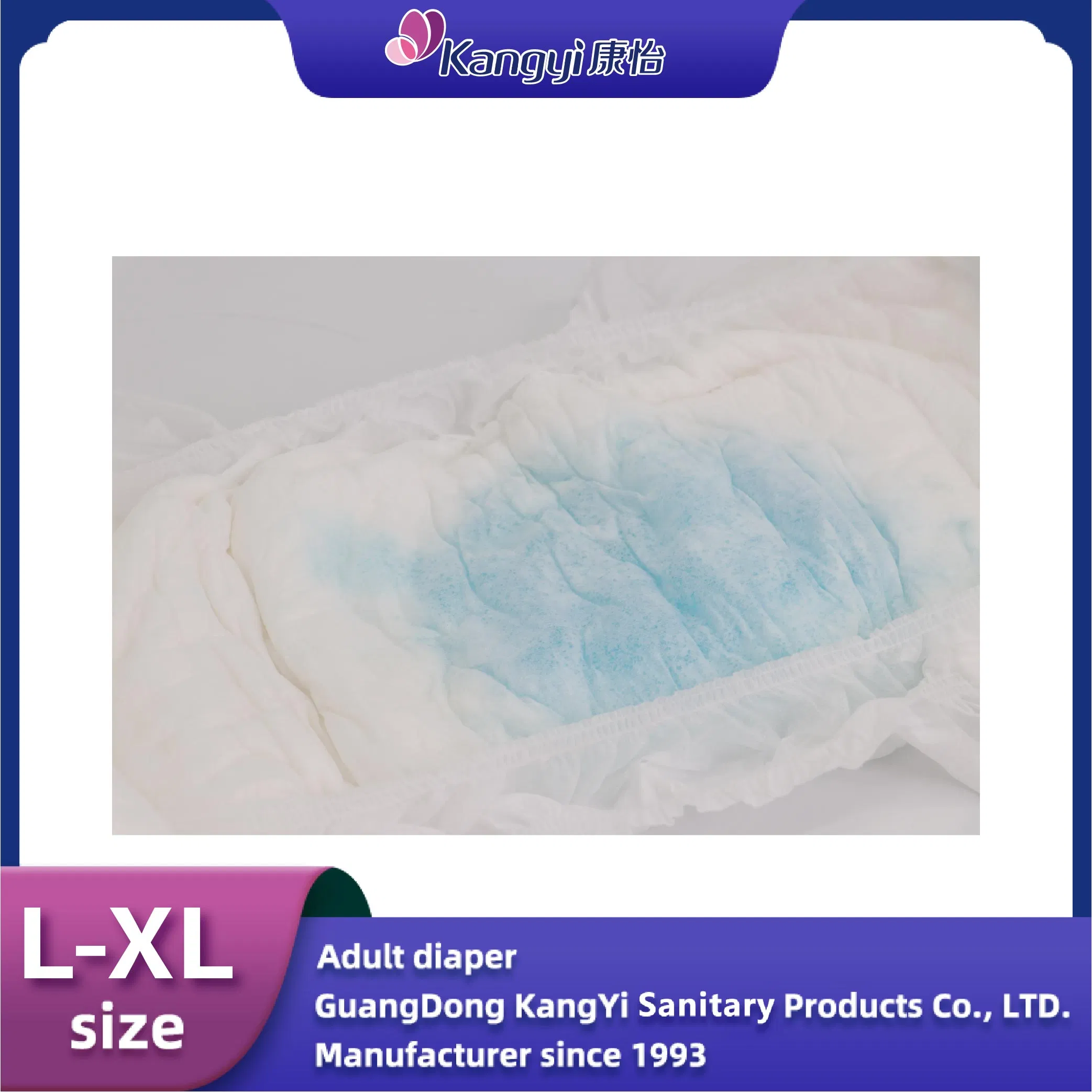 Cheap Customization Adult Product High Absorbency Maximum Soft Tape Type Disposable Adult Diaper