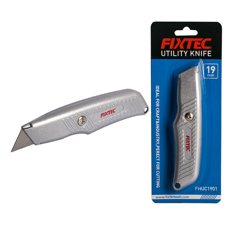 Fixtec 19mm Utility Knife Wallpaper Knife Planting Paper Knife Cutter