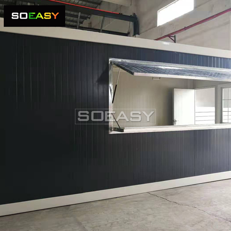 Temporary Offices Hotel Modern Prefab Homes Office Container Buildings with Good Service Basic Customization