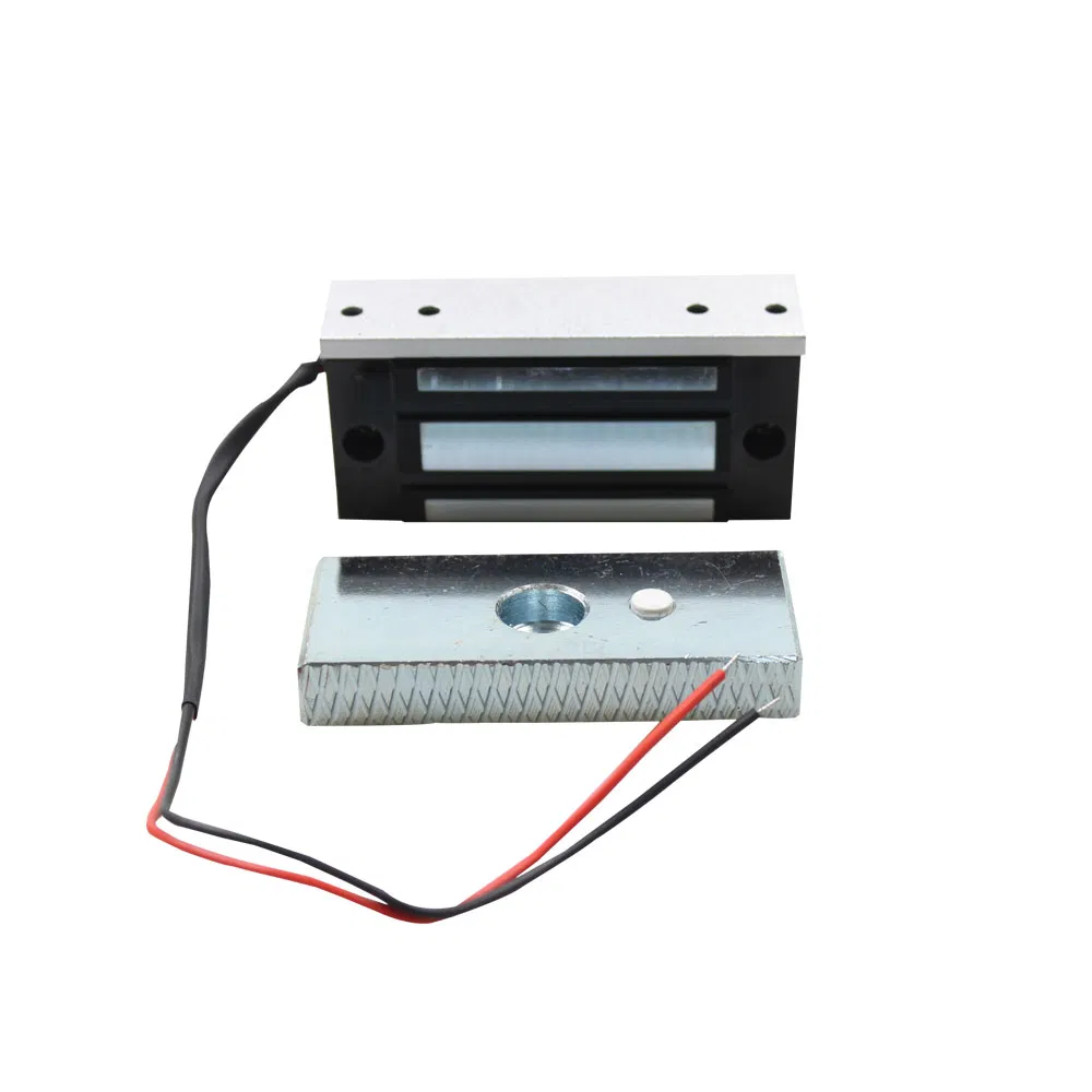 Magnetic Small Sliding Door Latch Electromagnet Electric Magnetic Lock with Signal LED Light
