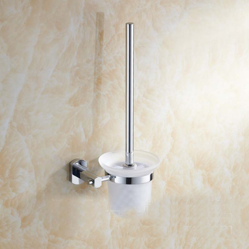 Настенный держатель для туалетного ёршика из латуни