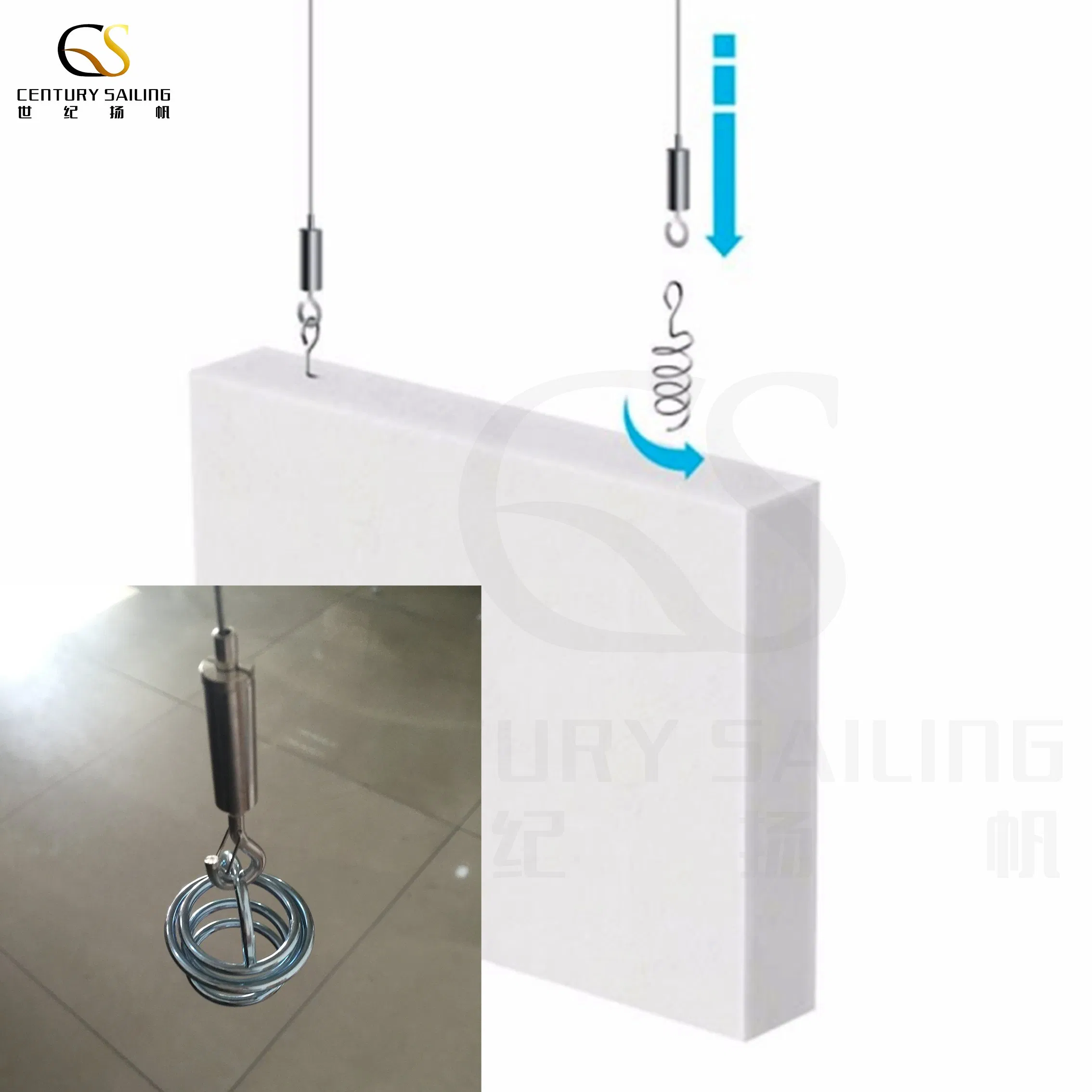 Decorative Material Fiberglass Ceiling Glass Wool Sound Stop Ceiling