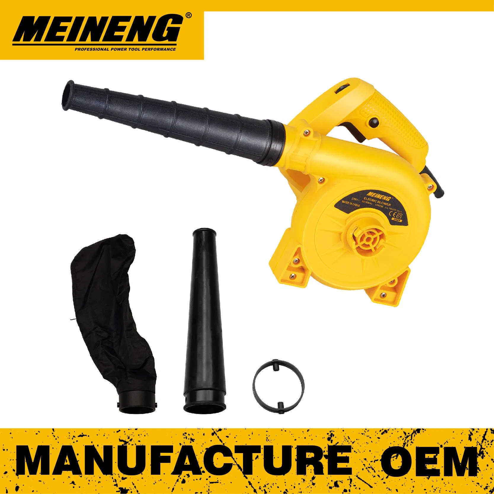 Powerful 9028 Electric Blower for Efficient Outdoor Cleanup