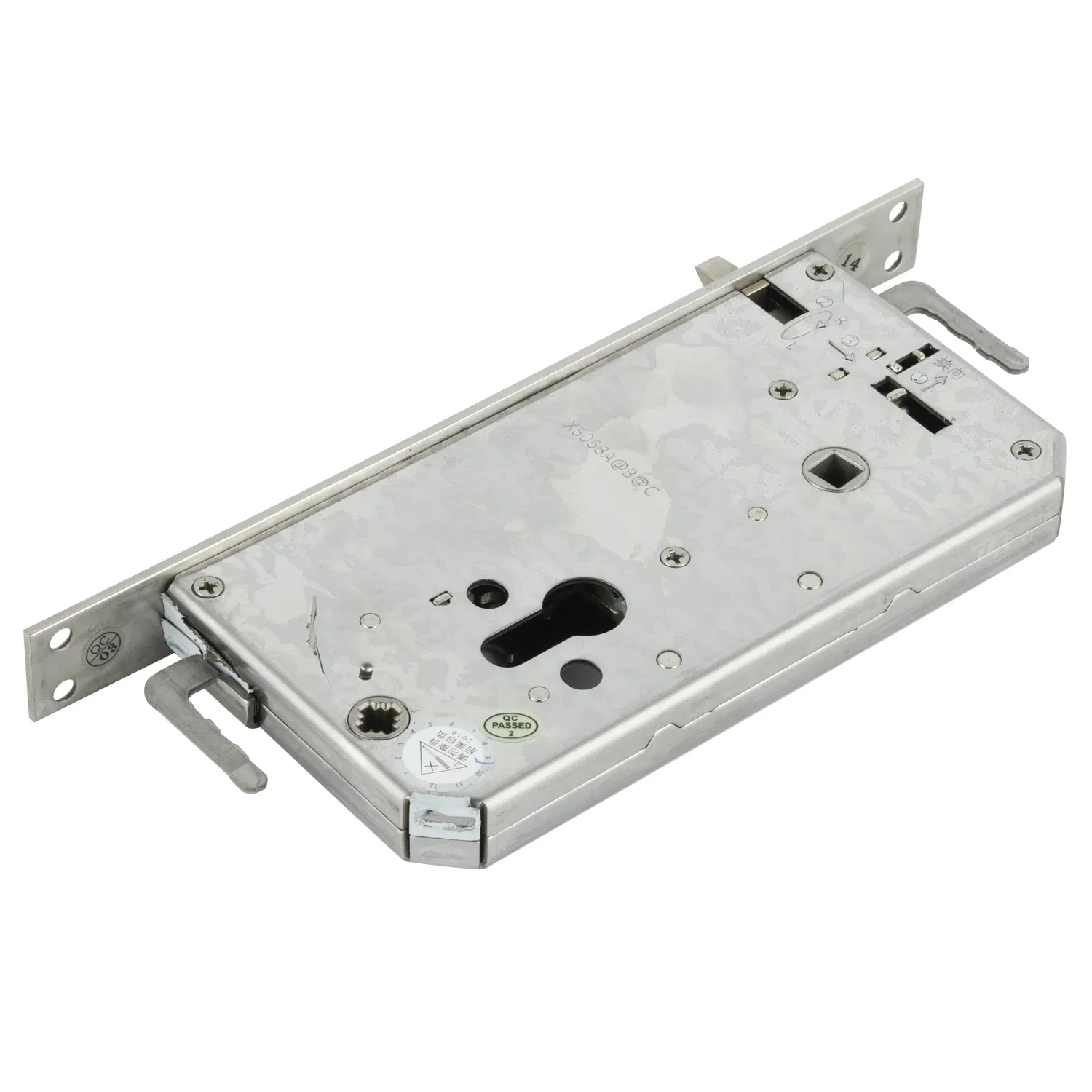 SUS304 Stainless Steel 5058, 6068, 6085 Lock Body for Smart Fingerprint Deadbolt High Security Keyless Entry Door Lock Body