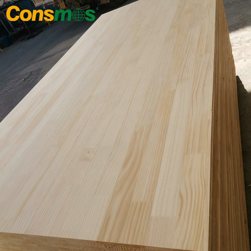 Furniture Grade 12mm 15mm Waterproof Radiata Pine Solid Wood Timber Finger Joint Wood Panel for Cabinet