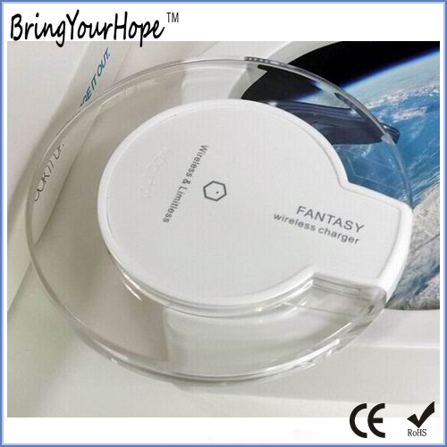 Crystal Shell 15W Fantasy Wireless Charger for Cell Phone