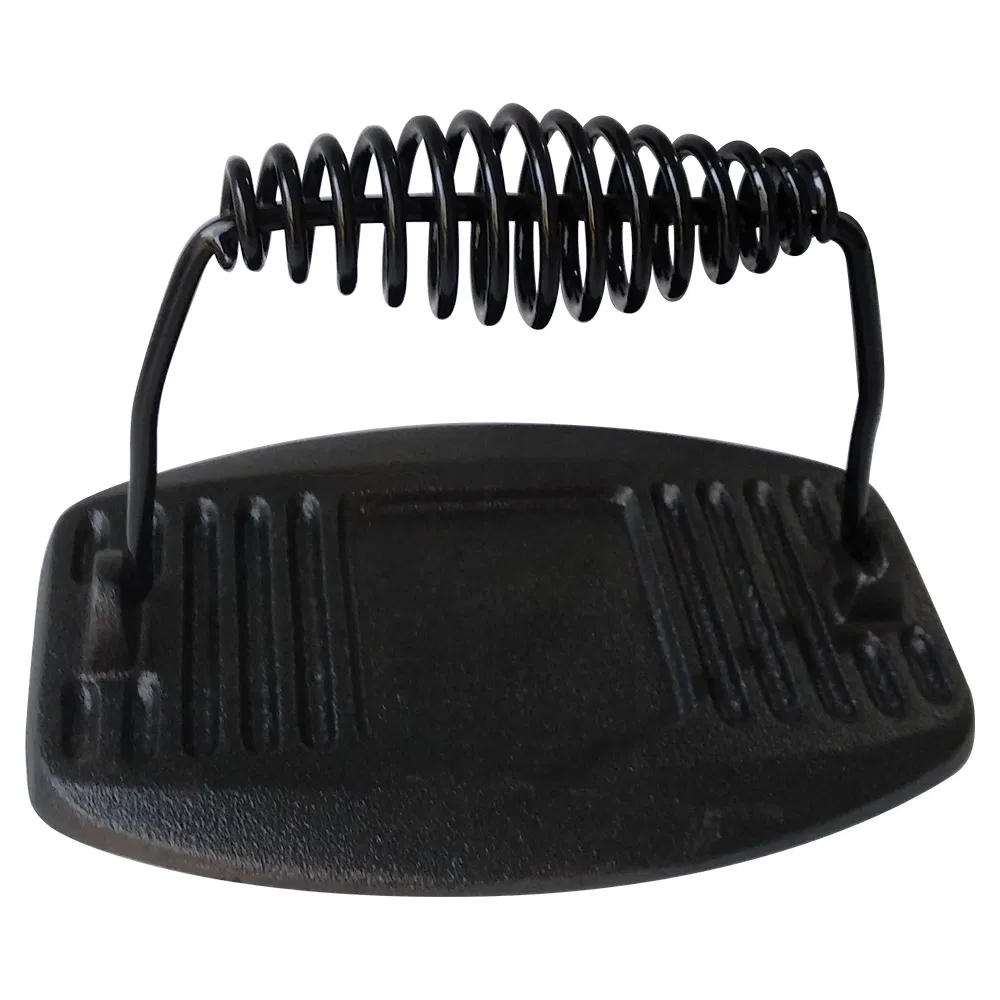 Пресс для мяса чугунный, гриль-пресс