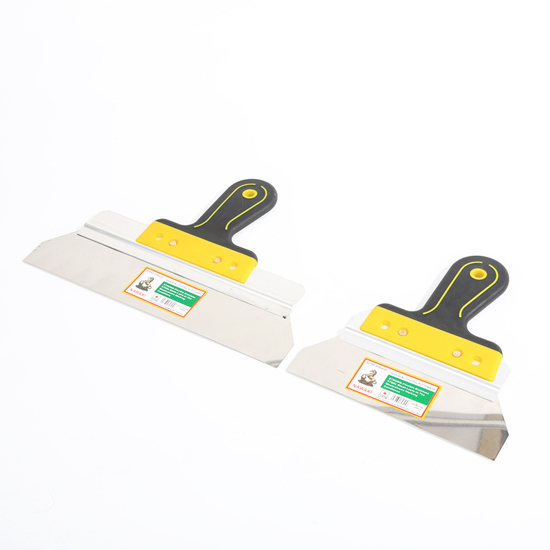 Manufacturers Wholesale Putty Spatula Putty Scraper Large Wall Knife Plastic Handle Home DIY