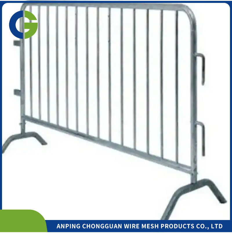 High Quality French Style Easily Assembled Crowd Control Barriers Traffic Barrier Temporary Fence Barrier Gate