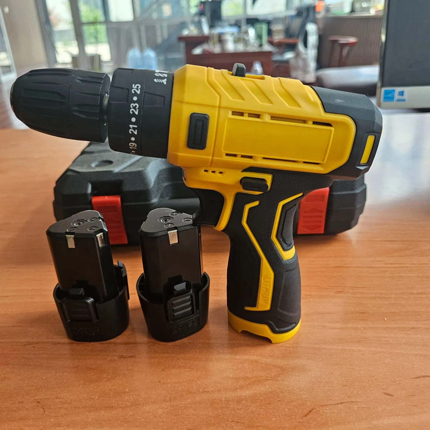 Double Insulated Power Tool Overheat Protection Cordless Drill Garage Tool Set