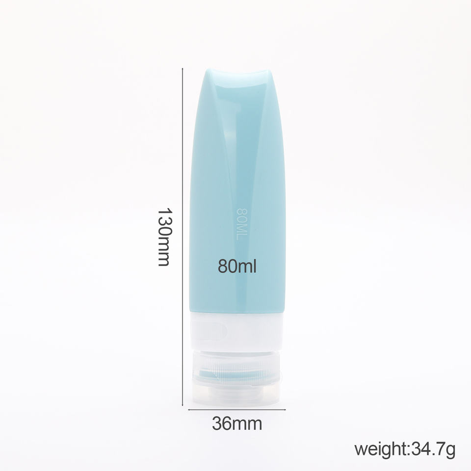 High Quality Toiletries Set Squeeze Shampoo Bottle Travel Accessories Silicone Bottle