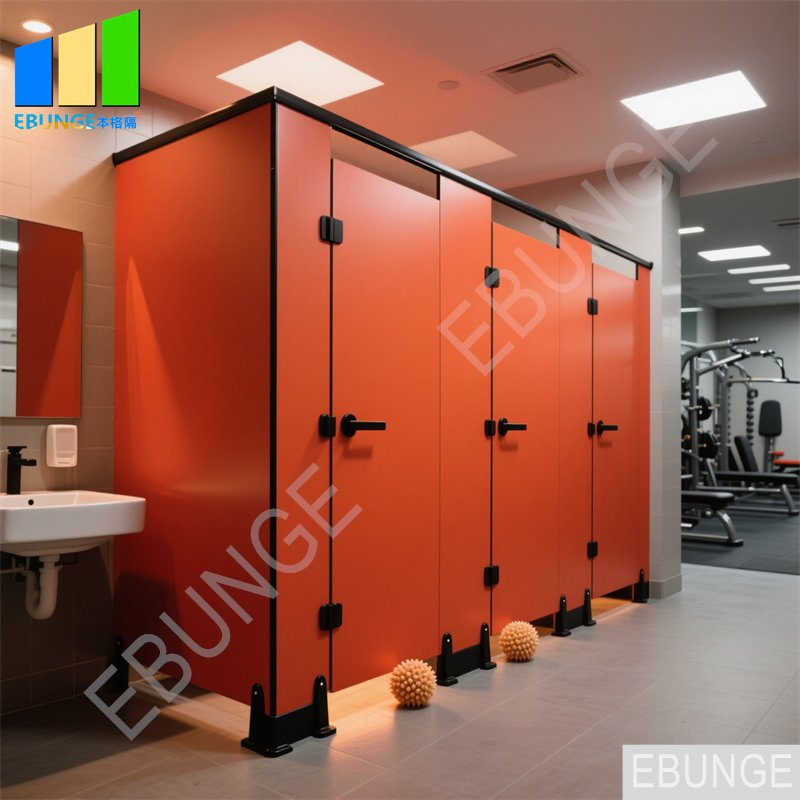 Popular Waterproof HPL Toilet Cubicle Stall Partition