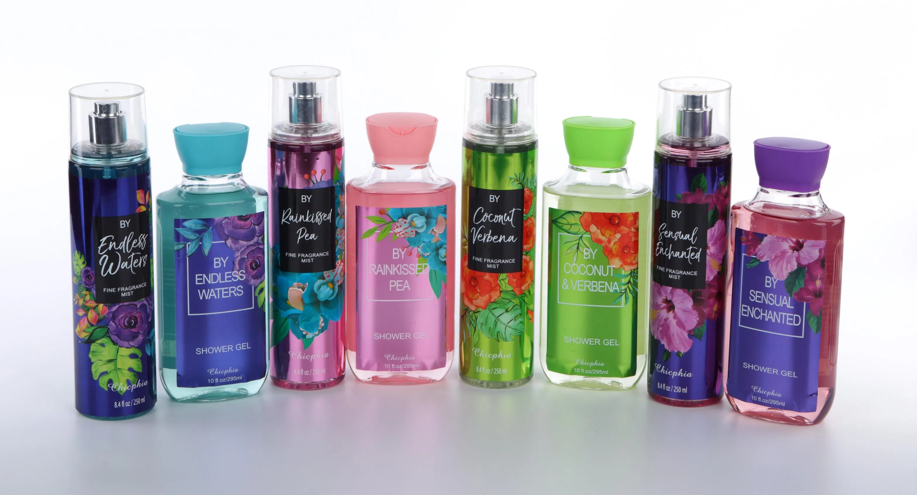 295ml Chicphia Brand Rainkissed Pea Shower Gel