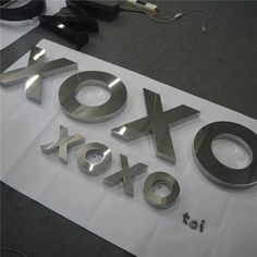 3D Non-Lit Letters for Office, Storefront & Wall Decoration