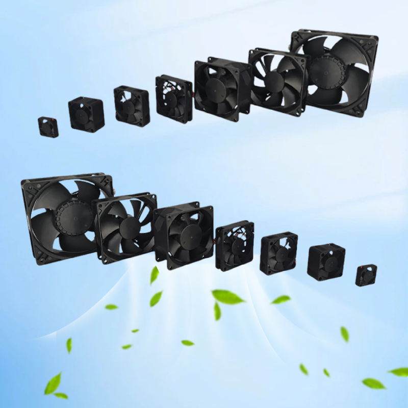 Вентилятор осевой 30-120 мм 5V/12V/24V 4300 об/мин промышленный