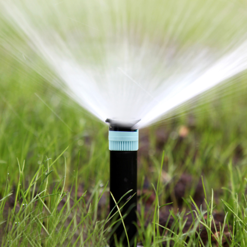 Durable Plastic Pop-up Sprinkler for Efficient Garden Irrigation