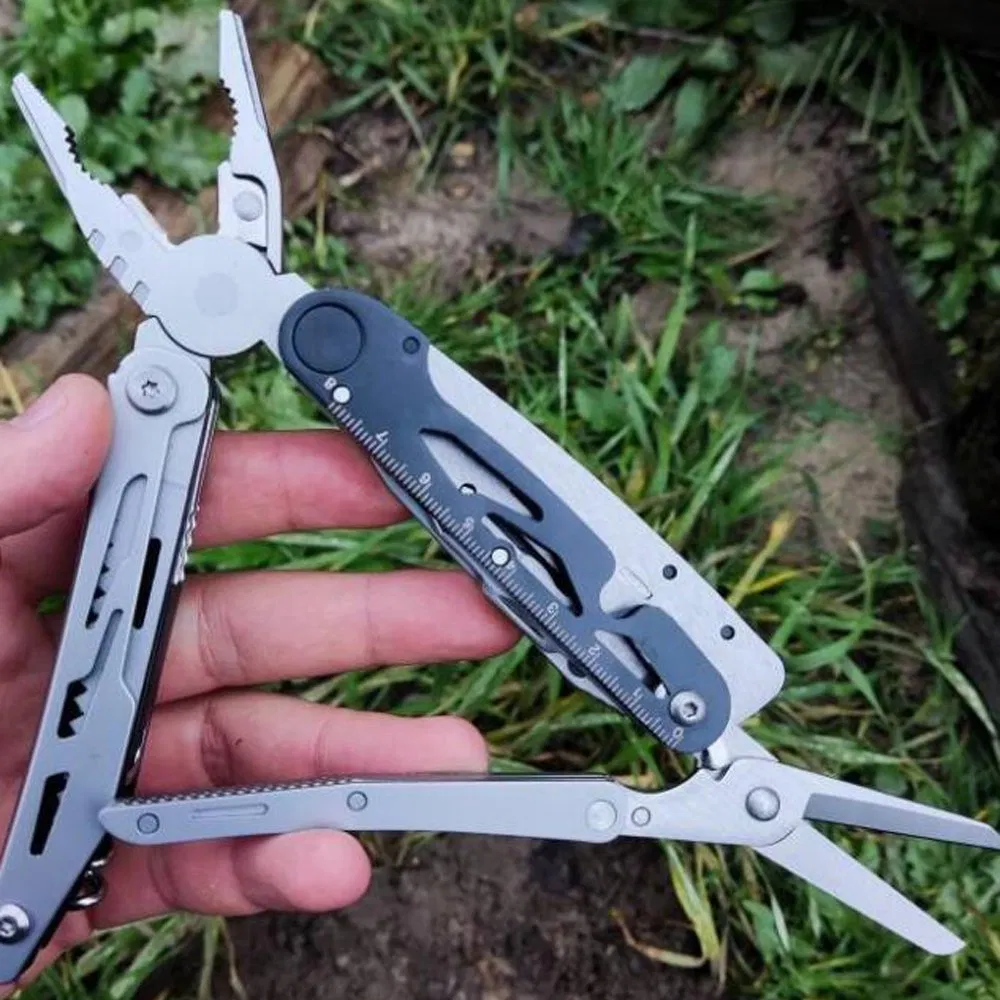 High Quality German Stainless Steel Industrial OEM Multi Tool Pliers with Scissors