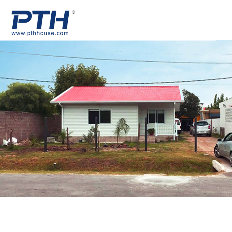 Economic Small Prefabricated House Building Prefab Modular Steel Structure Villa