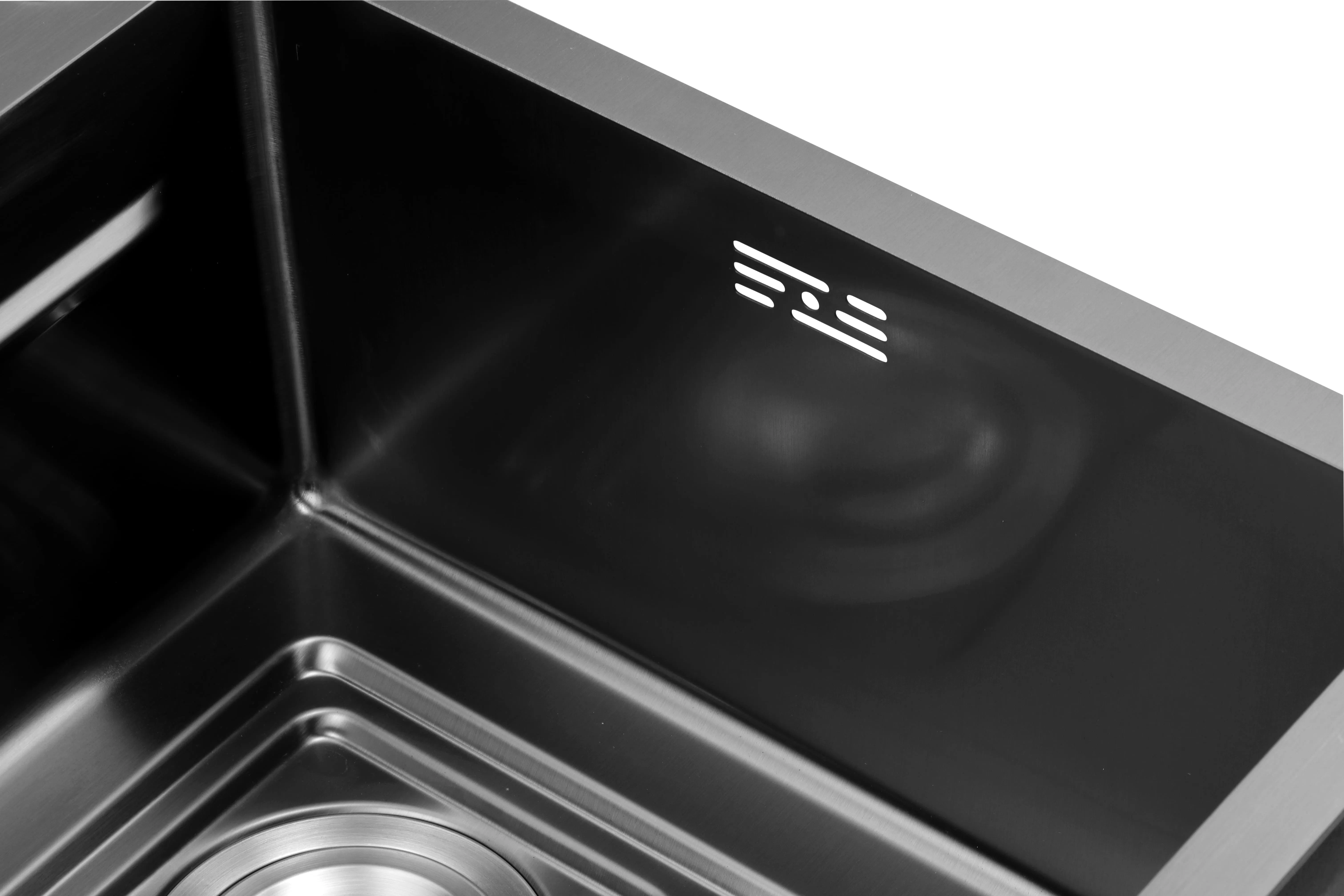 Black Smart Stainless Steel Kitchen Sink with Complete Accessory Set for Modern Homes