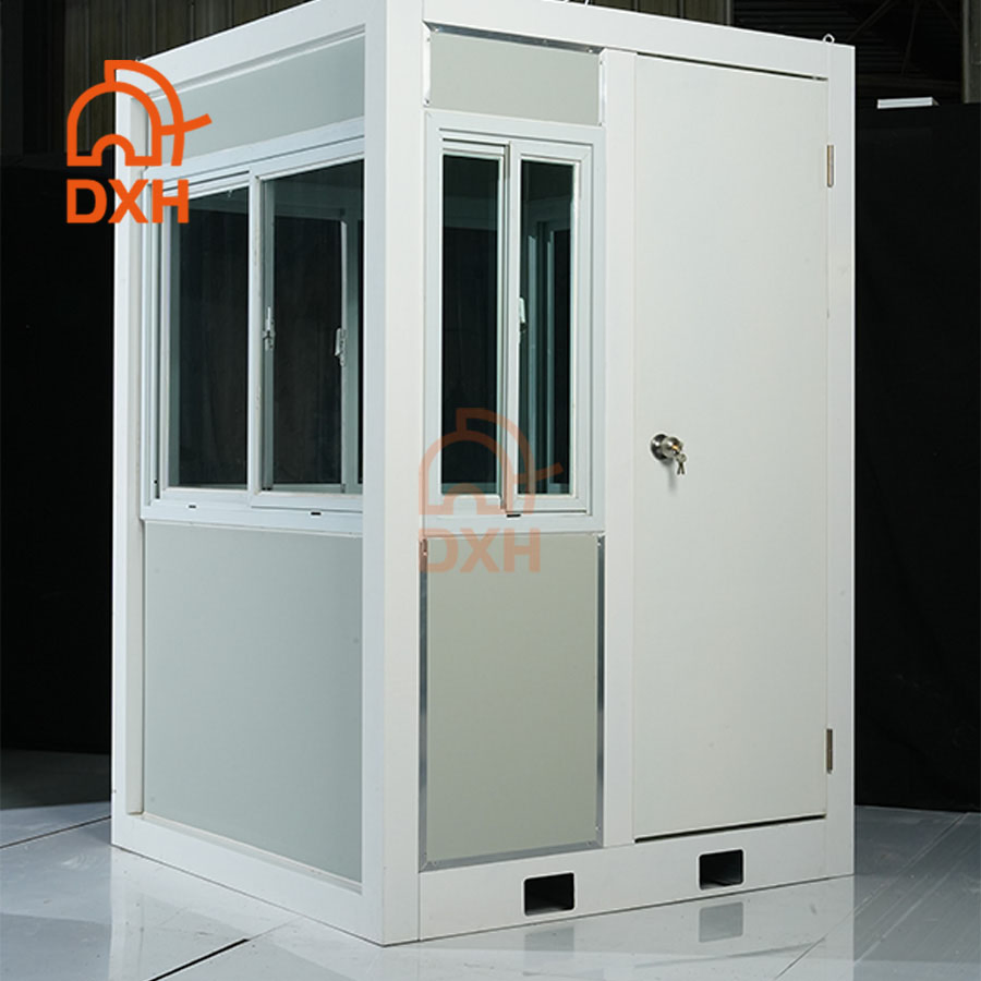 Dxh Sandwich Panel Construction Site Factory Park Entrance Security Temporary Business Booth Guard Sentry Box Container House