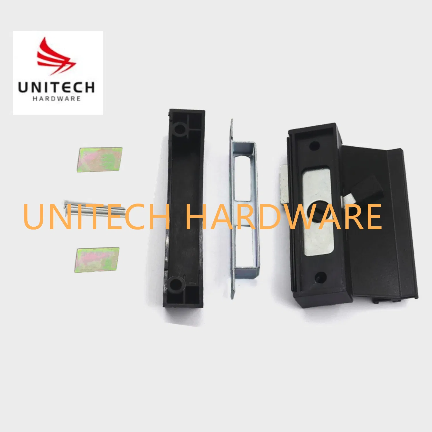 Small Size Aluminum Siliding Door Handle Lock Security Door Lock