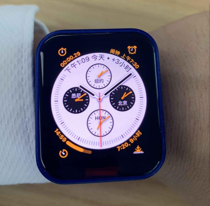 Квадратный OLED дисплей 1.65 дюйма для мониторинга газа