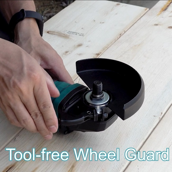 20V Battery Power Tool Liangye Cordless 5 Inch Brushless Angle Grinder