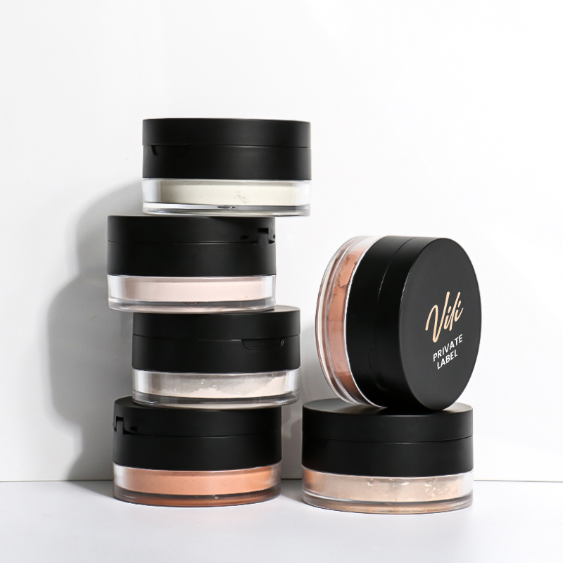 Free Sample Private Label Waterproof Matte Face Makeup Setting Powder