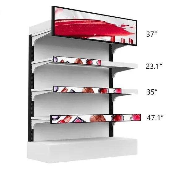 Вытянутый LED-бар для рекламы с Wi-Fi и Android 11