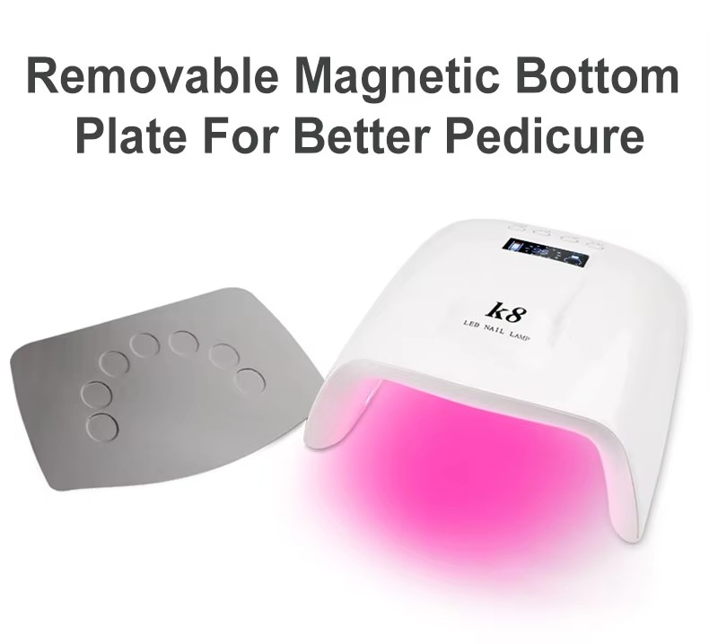 Nail Dryer 60W Cordless LED Lamp for Drying Nails Gel Polish