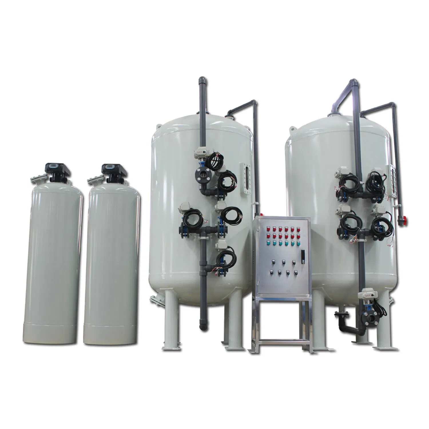 Dia1800mm Multimedia Sand Carbon Filter to Remove Impurities From Drinking Water