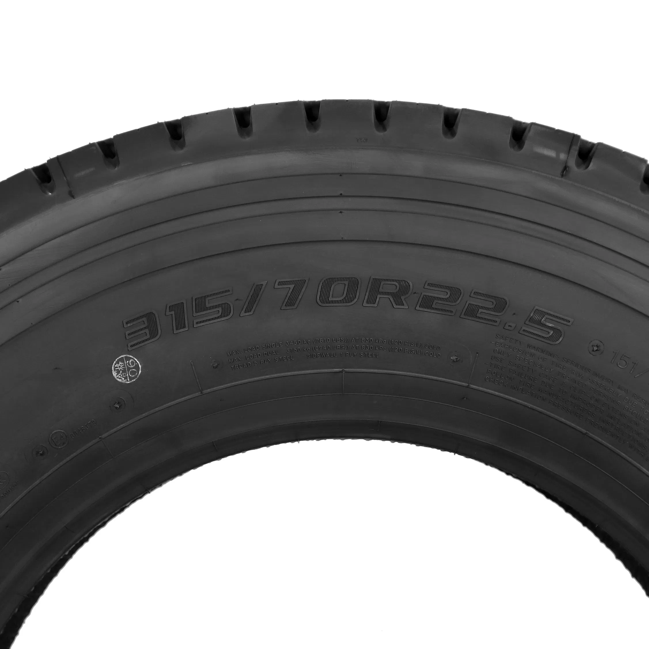 315/70R22.5 A702 Heavy Duty Overload Highway TBR Truck Tyres (GCC)