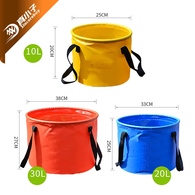 Direct Folding Portable Hanging Type Collapsible Umbrella Water Bucket for Storage Box