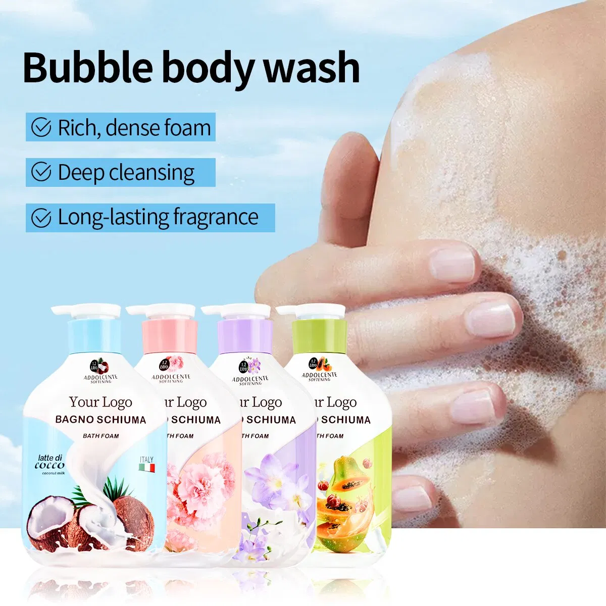 Signature Scented Shower Gel Tailored to Your Preferences