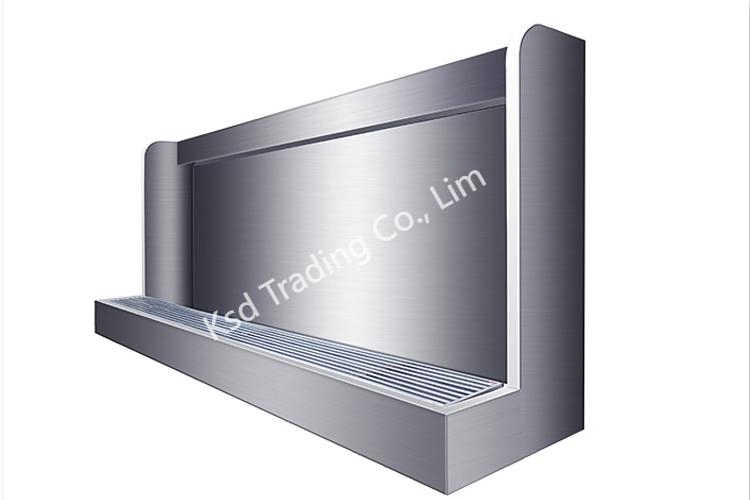 New Hot Sale Stainless Steel Urinal Trough Long Unique Urinal Toilet Wall Mount Men's Urinal for Sale