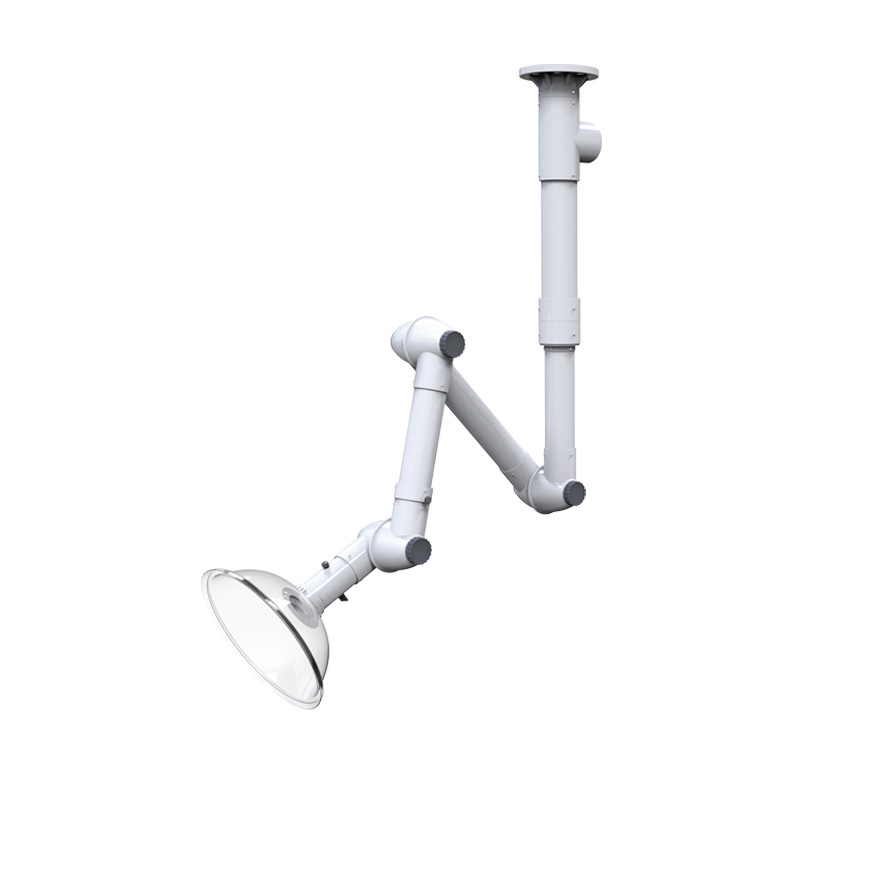 Laboratory PP Fume Exhaust Eyewash Shower