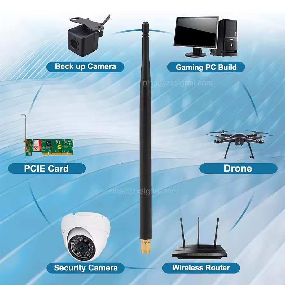 Водонепроницаемая антенна 5dBi для раций Lora/GSM 868/915 МГц