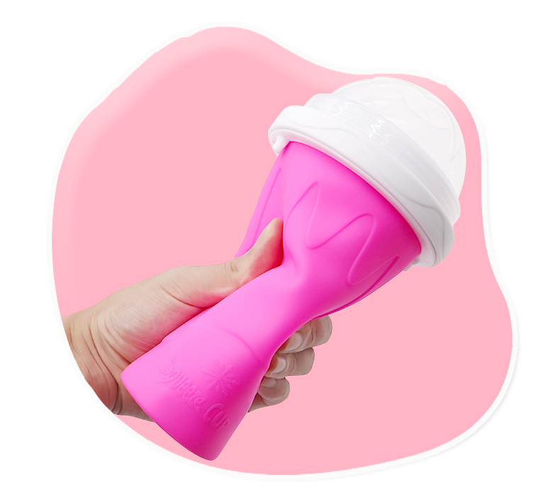 Силиконовая кружка для смузи и мороженого, 10 унций