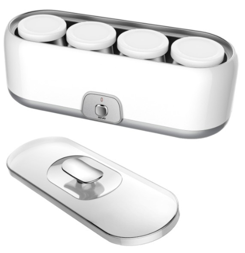 4 Cups and 4 Glass Jar Yogurt Maker