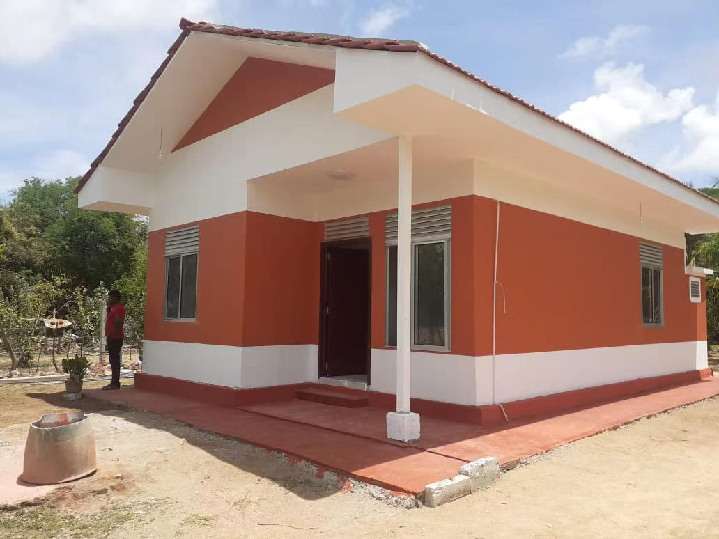 Hot Sale Cheap Affordable One Storey Two Bedroom Economic Tiny Home Prefab House