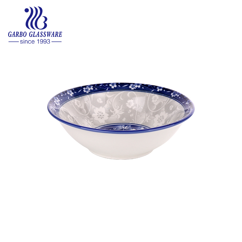 Wholesale Russian Style Ceramic Soup Bowl with Vintage Traditional Glazed Pattern Design with Cheap Price From China Factory