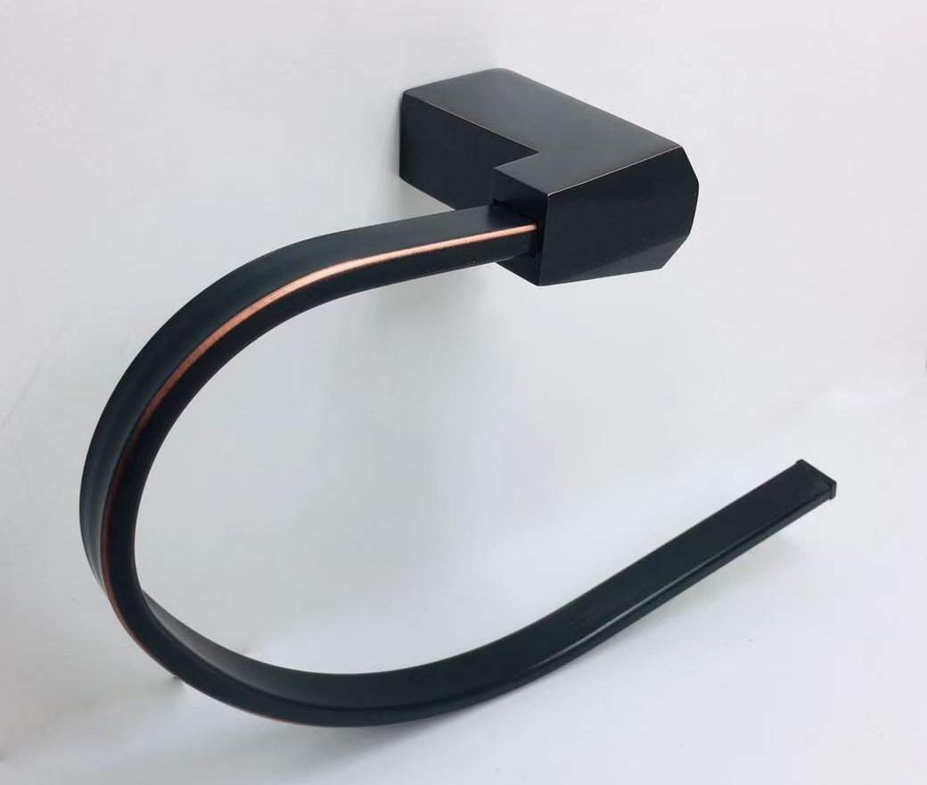 Полотенцедержатель металлический Orb, цветной, полукруглый