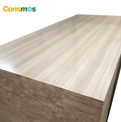Wholesale Furniture and Decoration Grade Laminated Wood Boards Blockboard