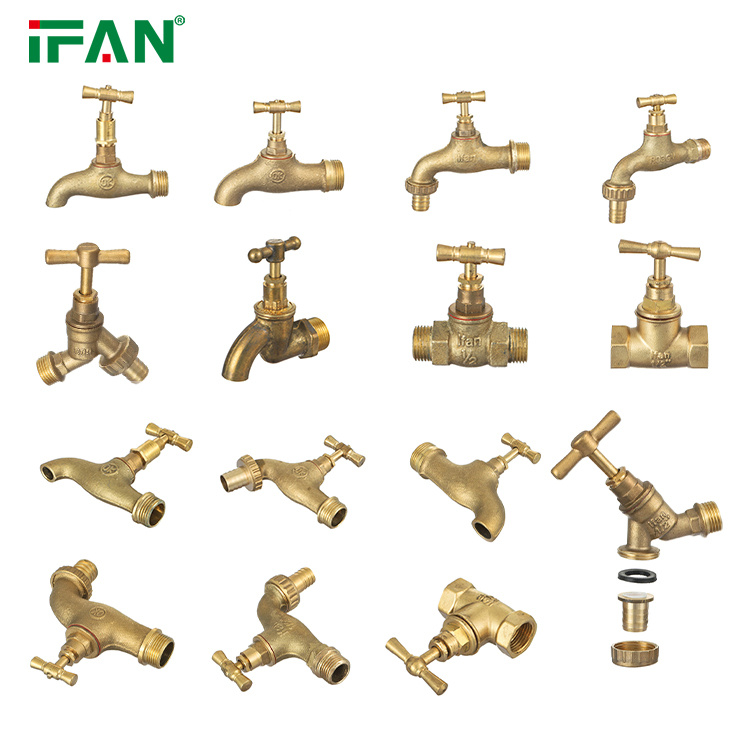 Латунный кран Ifan R-Series, 1/2", 3/4"